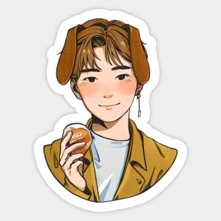 Astro Jinjin Anime Sticker